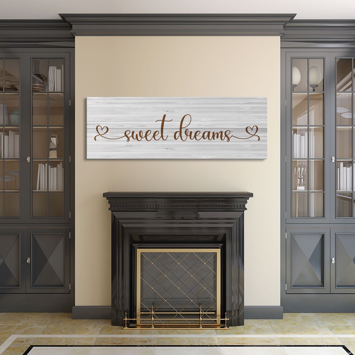 Sweet Dreams Sign, Farmhouse Bedroom Wall Art Print - Image 6
