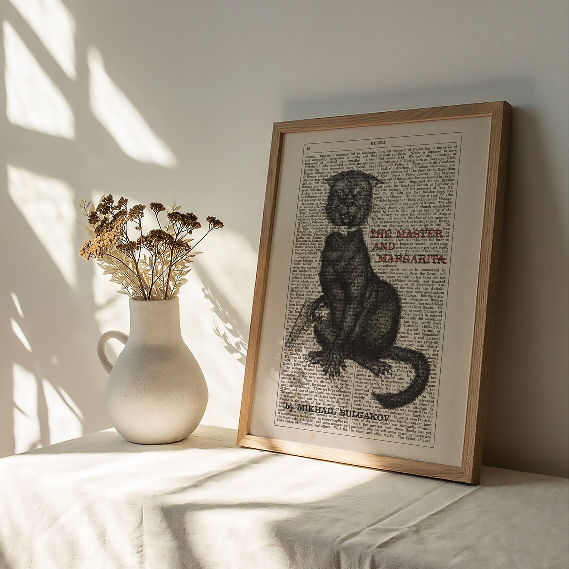 The Master And Margarita, Literary Poster Art Print - Image 2