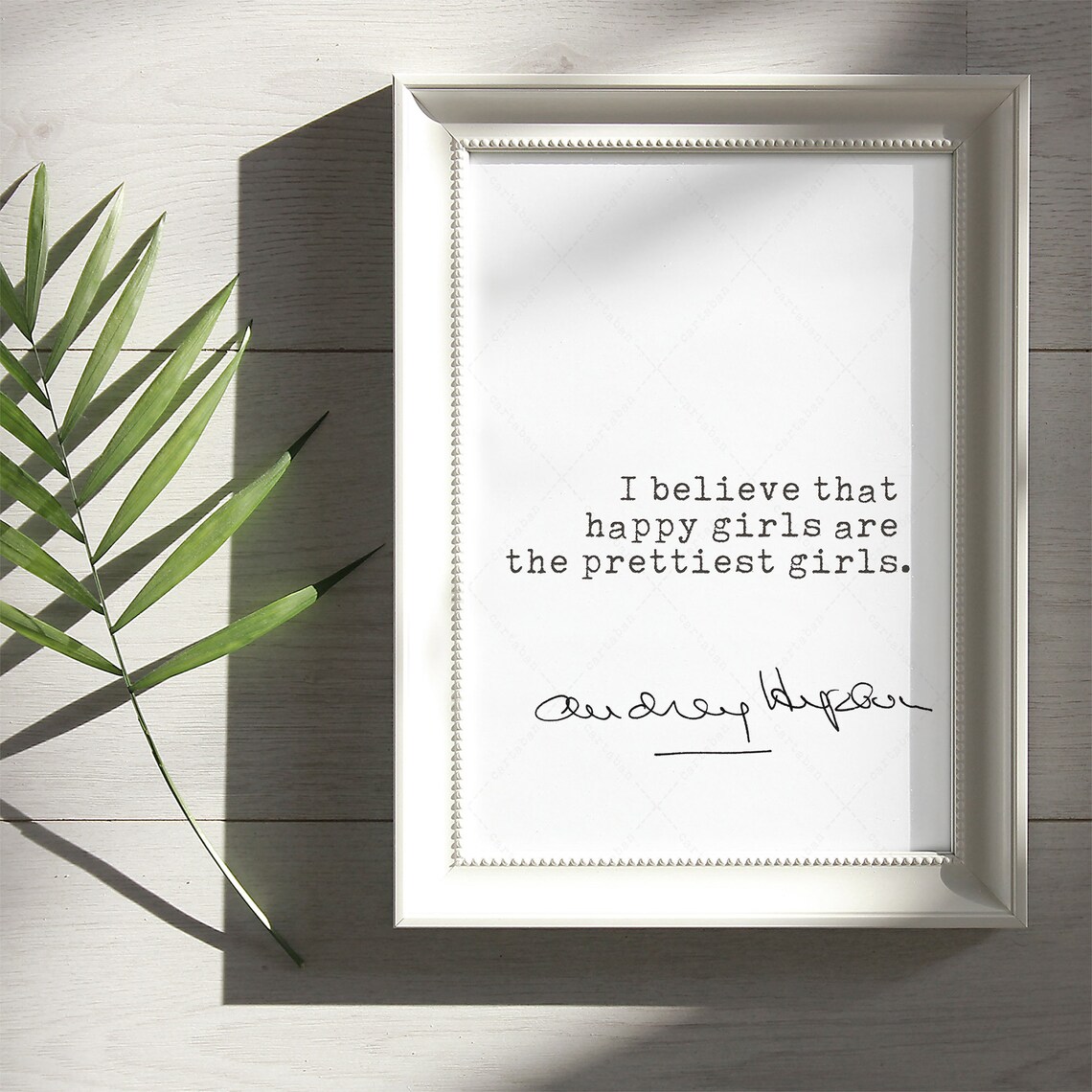 Audrey Hepburn Quote Print for Book Lovers, Movie Fans - Image 3