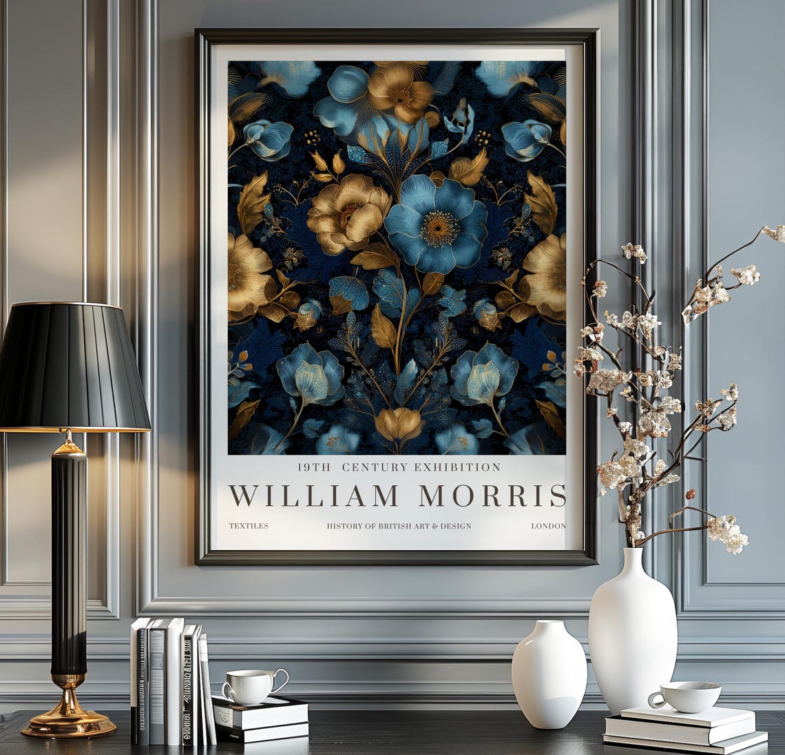 William Morris Prints, Vintage Poster