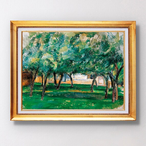 Paul Cezanne Farm In Normandy 1885 Fine Art Glice Sku 0228