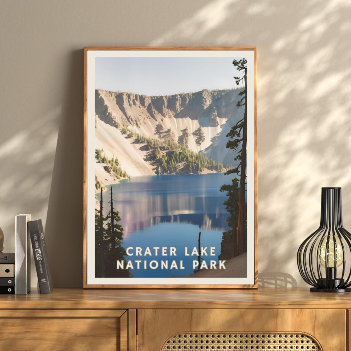 Crater Lake National Park, Oregon Travel Poster - Image 3