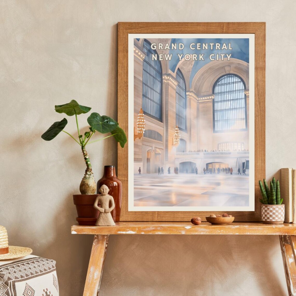Grand Central New York City Travel Poster, Landmark - Image 2