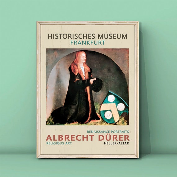 Albrecht Drer Heller Altar 1507 Print Renaissance Portraits Religious Art Heller Altarpiece Coats Of Arms