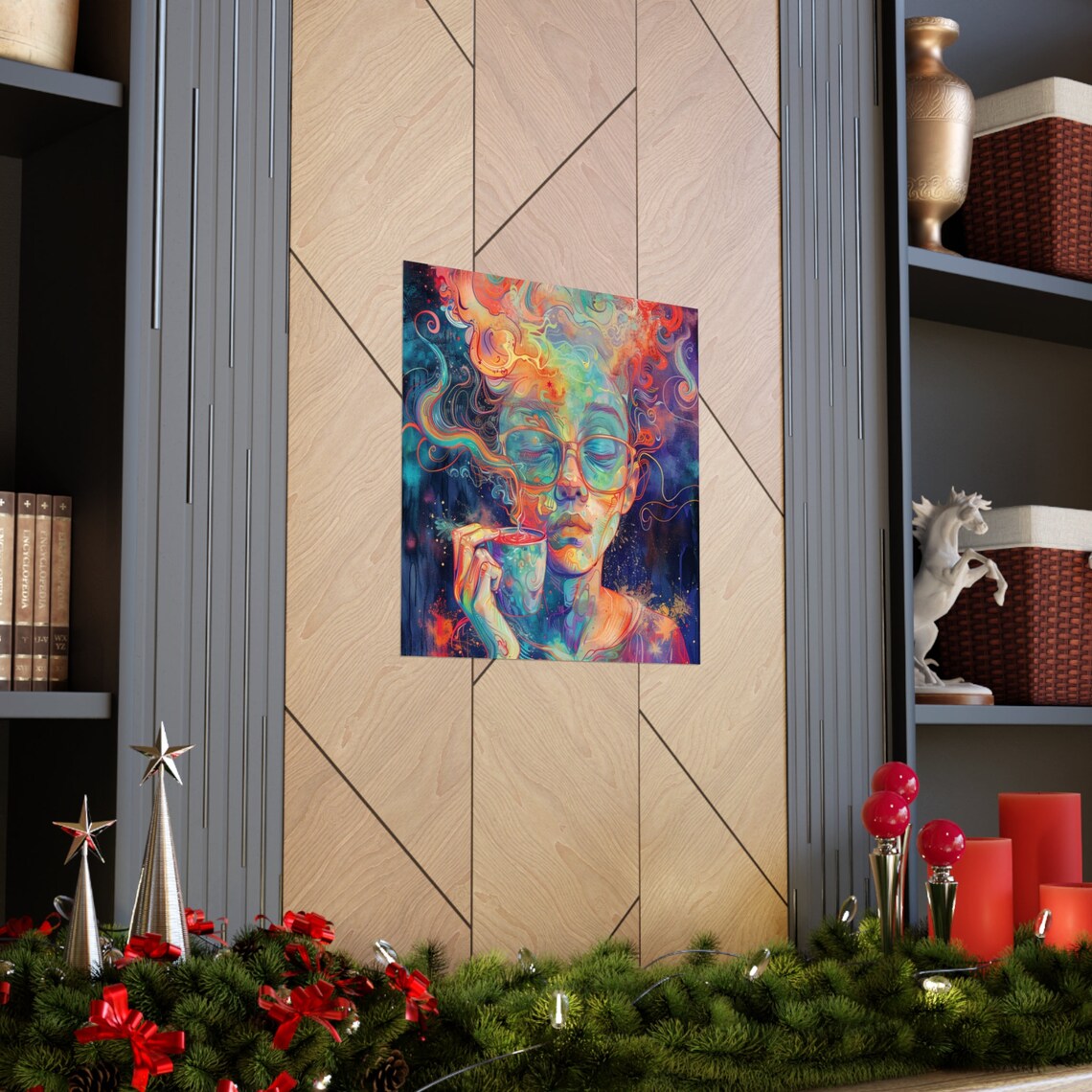 Intoxicating Coffee Abstract Woman, Modern Art Print - Image 3