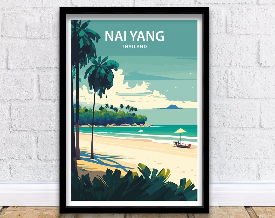 Thailand Art Print Thailand Print Thailand Wall Art Thailand Poster Thailand Art Thailand Print Travel Poster Thailand Decor