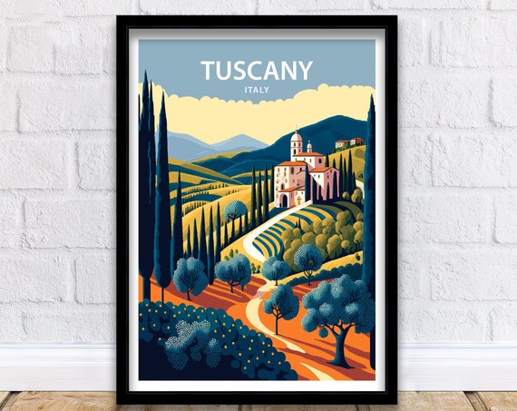 Tuscany Italy Wall Art Print