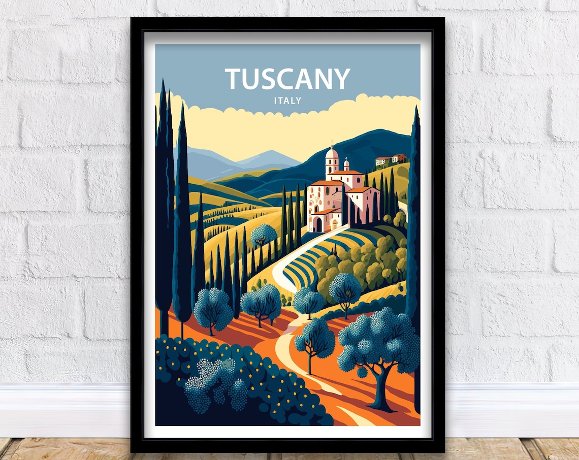 Tuscany Italy Wall Art Print