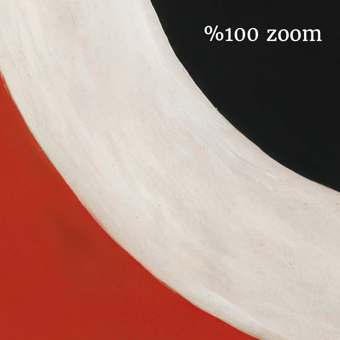 Hilma af Klint Red Background Circle Geometric Abstract Art Poster - Image 3