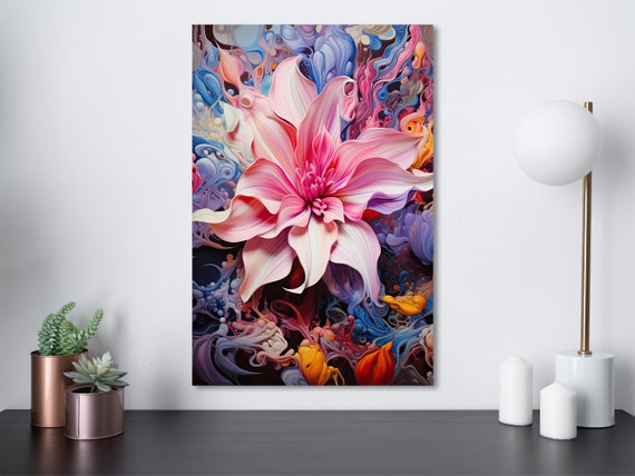Abstract Psychedelic Art Collection Ai Print 300dpi 24x36in Jpg Format Transforming Chaos Into Patterns