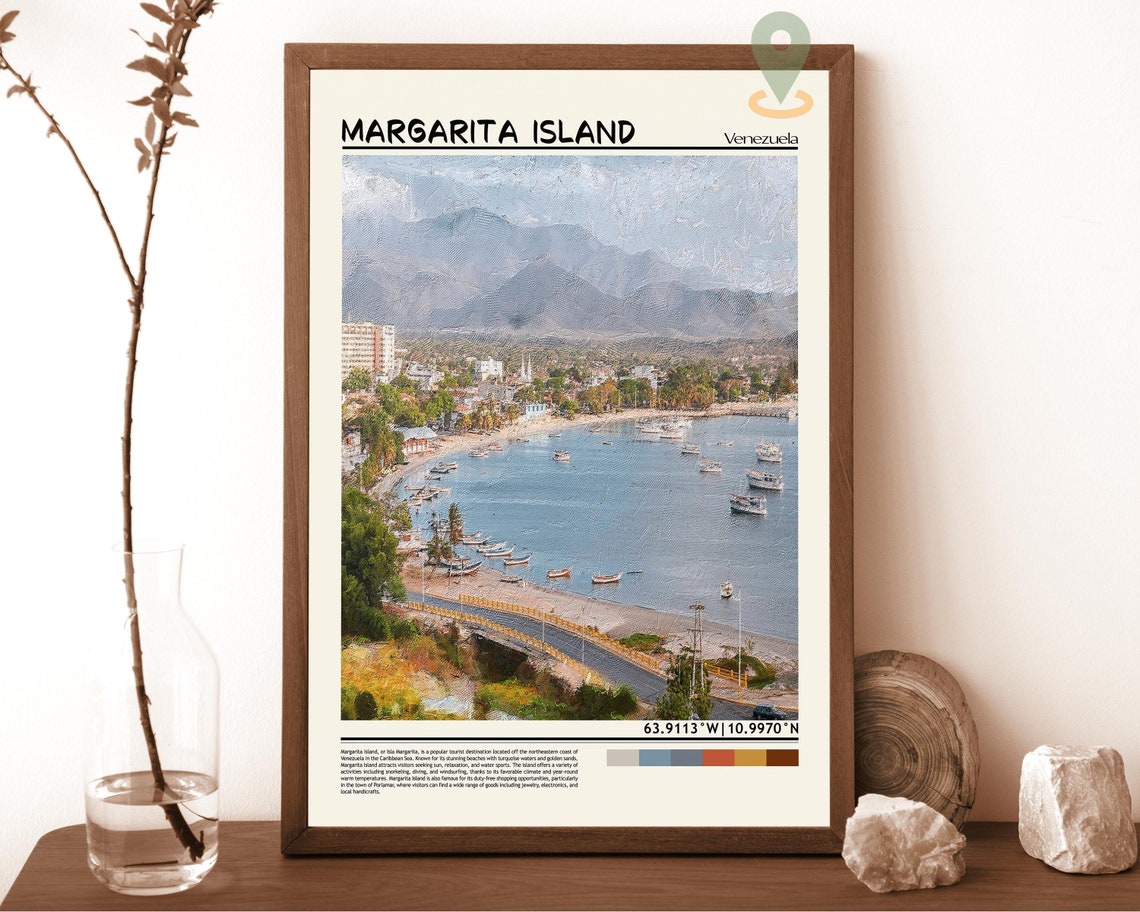 Isla De Margarita Margarita Island Print Margarita Island Wall Art Margarita Island Poster Margarita Island Photo Isla De Margarita Art