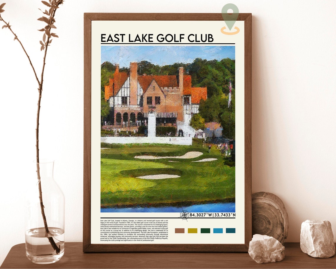 East Lake Golf Club Print East Lake Golf Club Wall Art East Lake Golf Club Poster East Lake Golf Club Photo East Lake Golf Club Poster