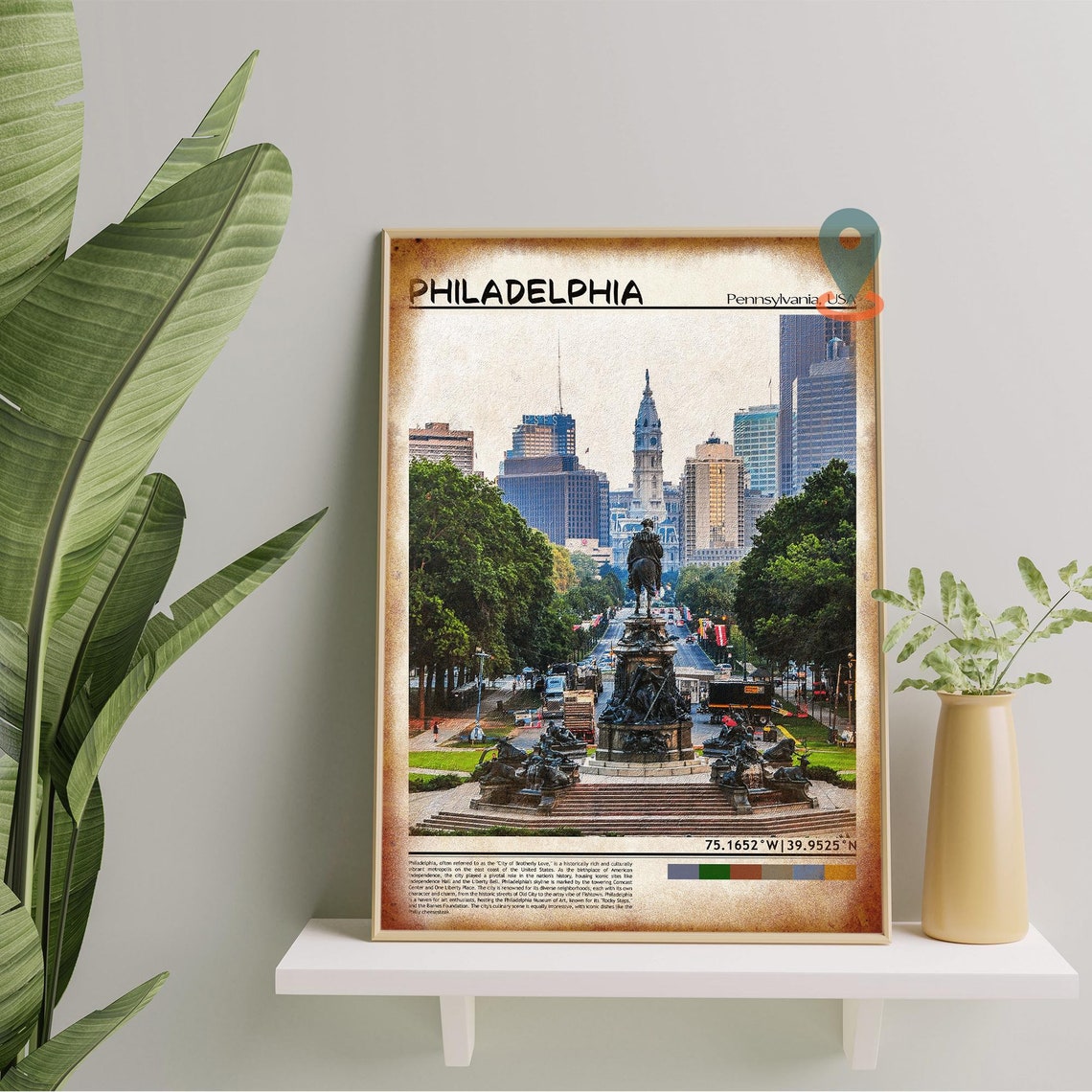 Philadelphia Print Philadelphia Wall Art Philadelphia Poster Philadelphia Photo Philadelphia Poster Print Philadelphia Pennsylvania - Image 5