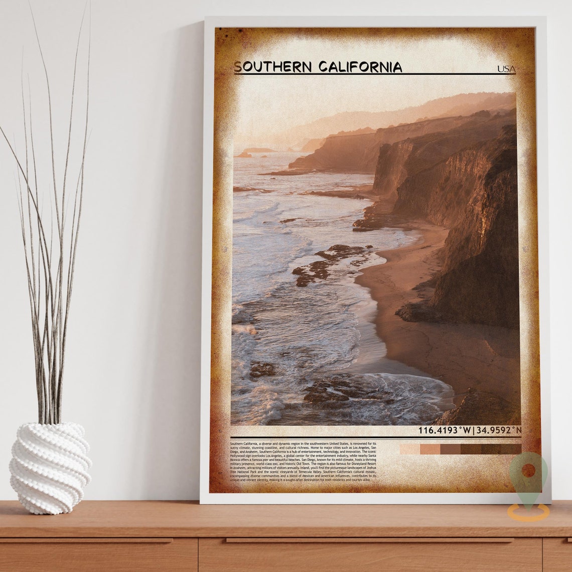 Southern California Print California Wall Art Southern California Poster California Photo California Wallart California Painting - Image 3