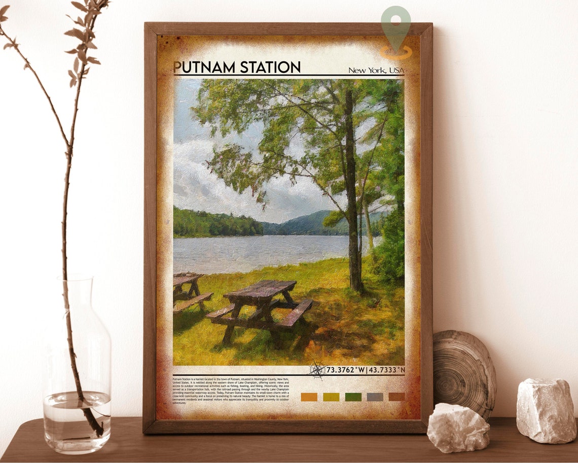 Putnam Station Print Putnam Station Wall Art Putnam Station Poster Putnam Station Photo Putnam Station Poster Print Putnam Station Art - Image 6