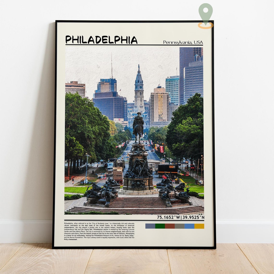 Philadelphia Print Philadelphia Wall Art Philadelphia Poster Philadelphia Photo Philadelphia Poster Print Philadelphia Pennsylvania - Image 4