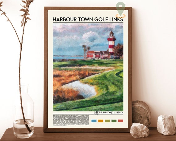 Harbour Town Golf Links Print Harbour Town Golf Links Poster Harbour Town Golf Links Wall Art Harbour Town Golf Links Travel