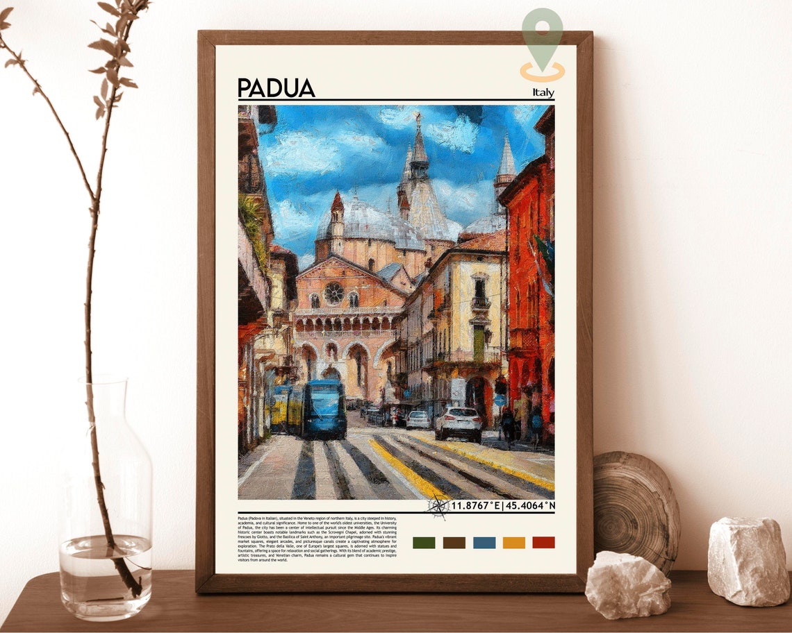 Padua Print Padua Poster Padua Wall Art Padua Travel Print Padua Art Print Padua Artwork Padua Photo Italy Print