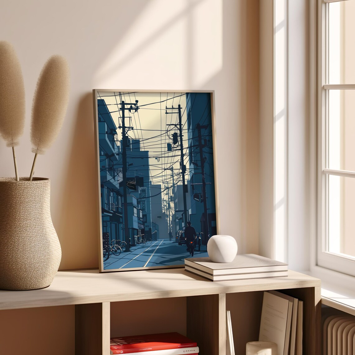Japanese Backstreet - Modern Travel Poster - Image 4