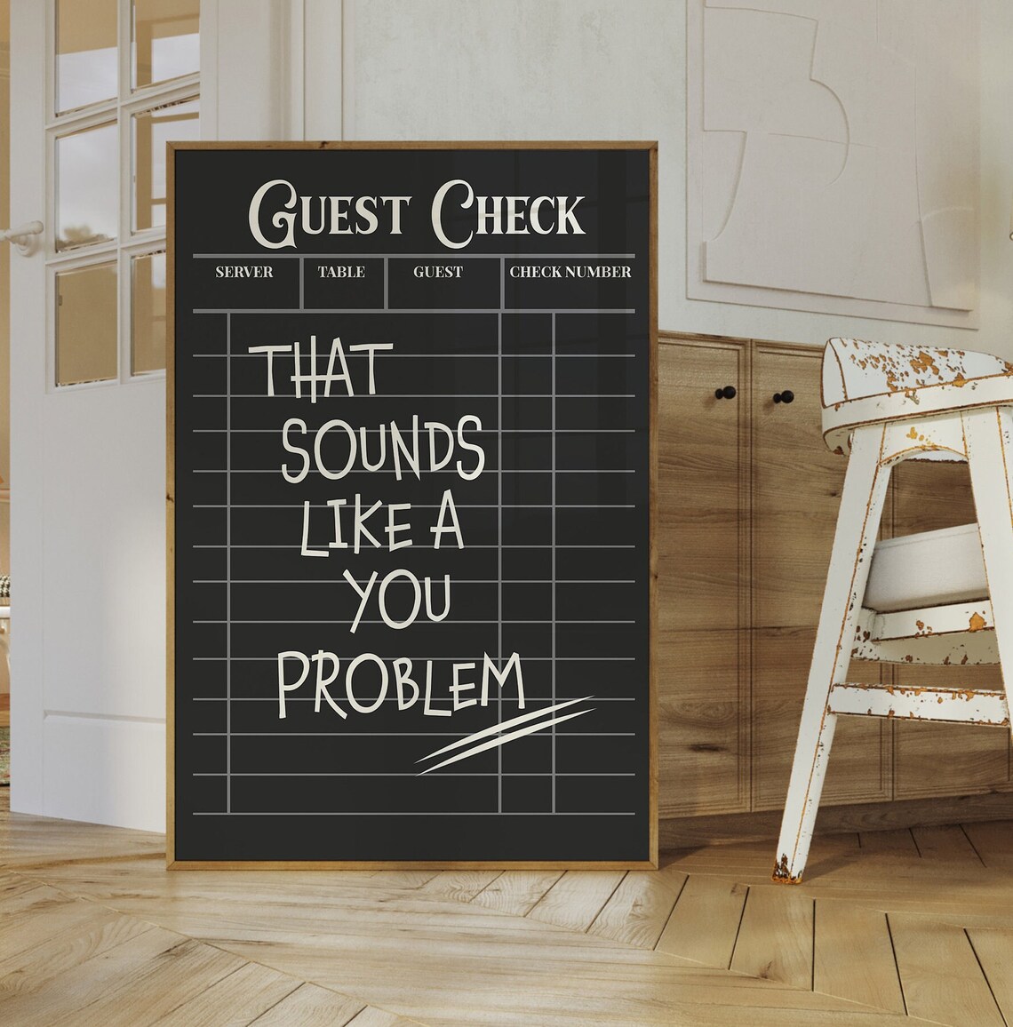 That Sounds Like A You Problem, Handwritten Poster - Image 2