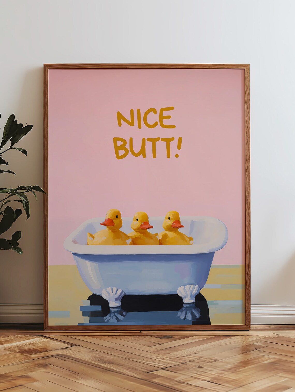 Nice Butt Bathroom Poster, Maximalist Y2K Decor - Image 3