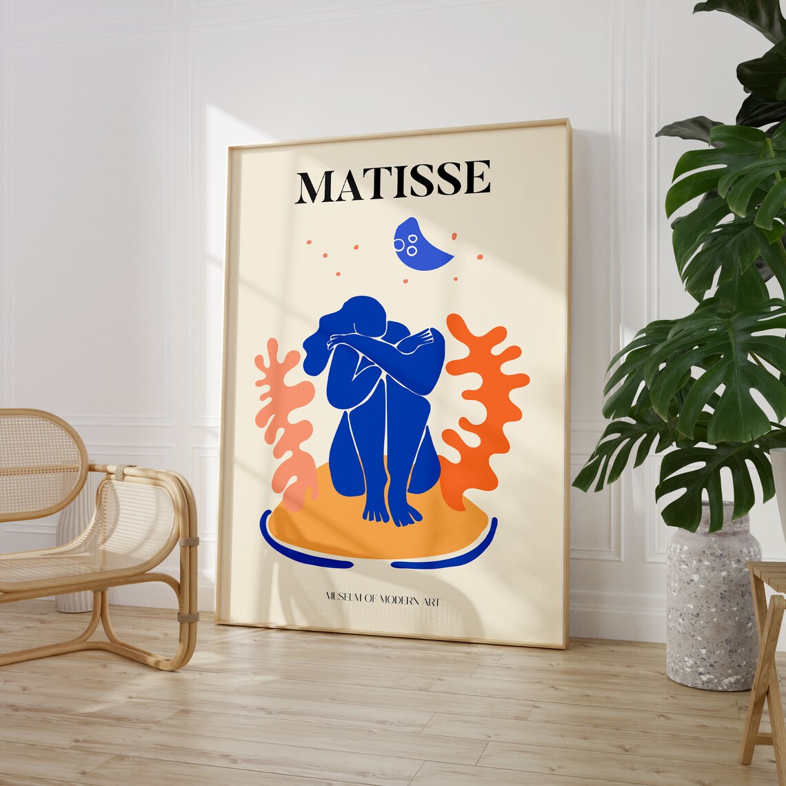 Henri Matisse Exhibition Poster, Boho Floral Garden Scenery - Image 2
