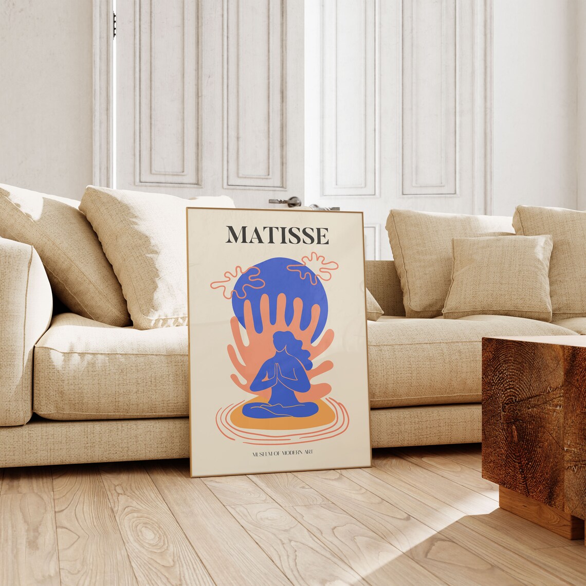 Henri Matisse Exhibition Poster, Boho Floral Garden - Image 3