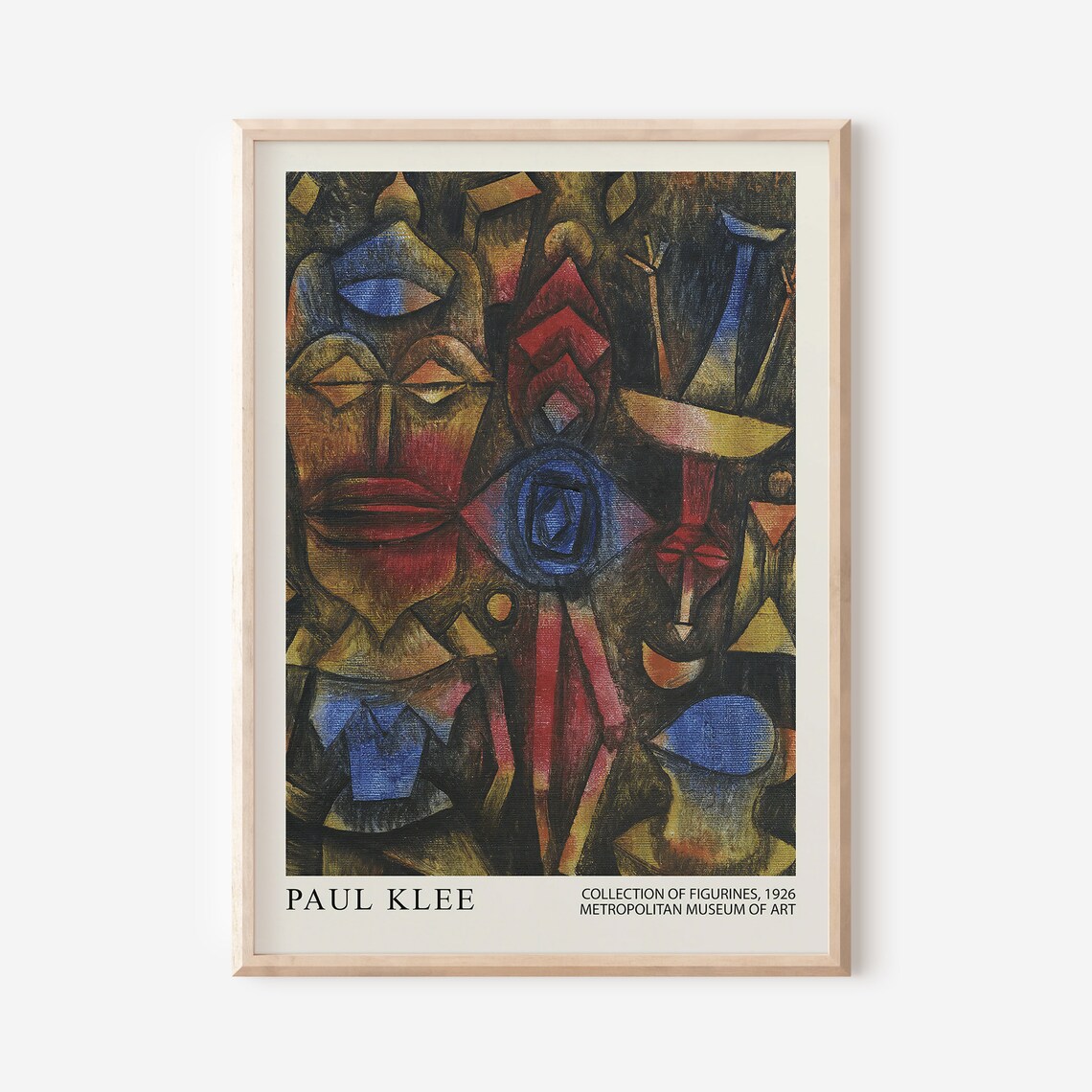 Paul Klee Abstract Art Print, Modern Exhibition Poster - Image 2