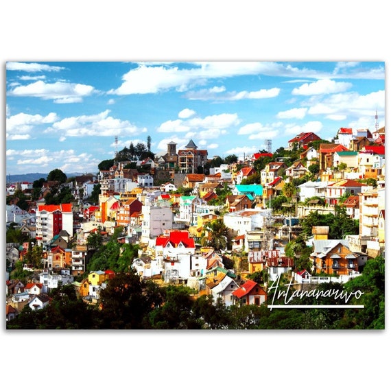 Antananarivo Madagascar Print Africa Travel Photography Wall Art