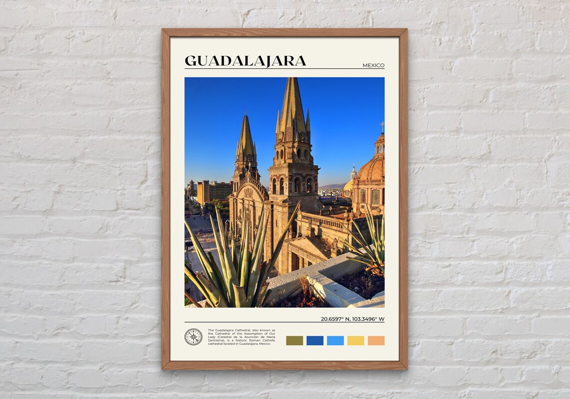 Guadalajara Photo Print, Latin America Decor