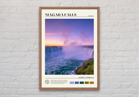 Niagara Falls Photo Print, British Columbia Travel Art