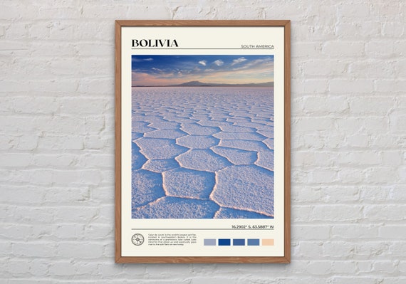 Real Photo Bolivia Print Bolivia Wall Art Bolivia Poster Bolivia Photo Bolivia Poster Print Bolivia Wall Decor South America