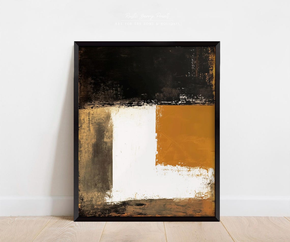 Modern Art Print Wall Art Poster Wall Decor Rustic Modern Art Living Room Wall Art Trendy Art - Image 2