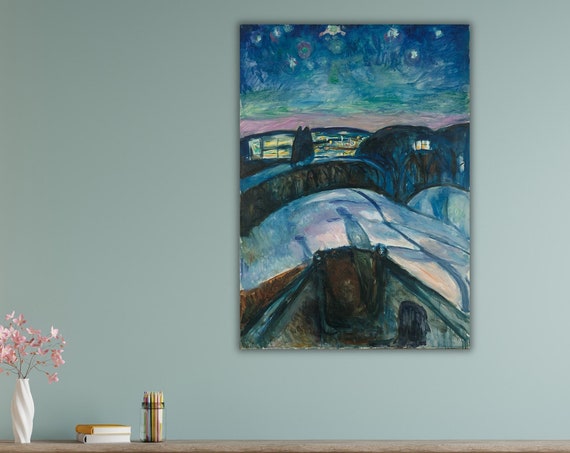 Friedrich Nietzsche By Edward Munch Wall Art Munch Poster Design Print Painting Decor For Home Office Poster Or Ready To Hang