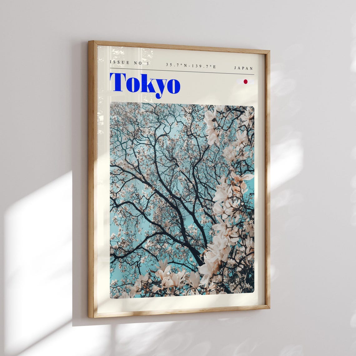 Tokyo Japan Cherry Blossom Canopy Spring Photography Travel Poster - Image 2