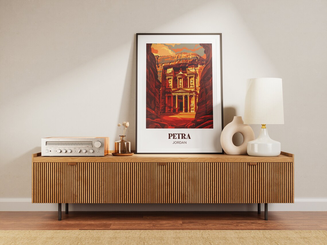 Chichen Itza Painting Illustration Travel Poster - Image 3