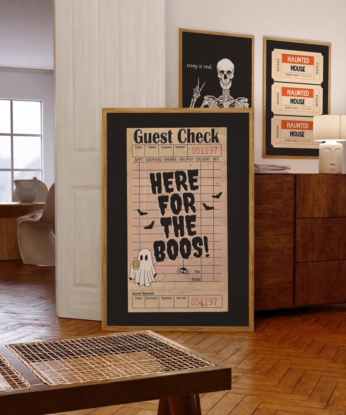Trendy Guest Check, Funny Halloween Decor - Image 5