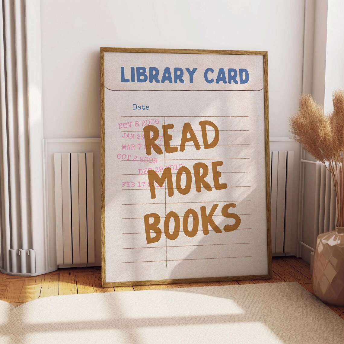Read More Books, Retro Poster for Readers - Image 2