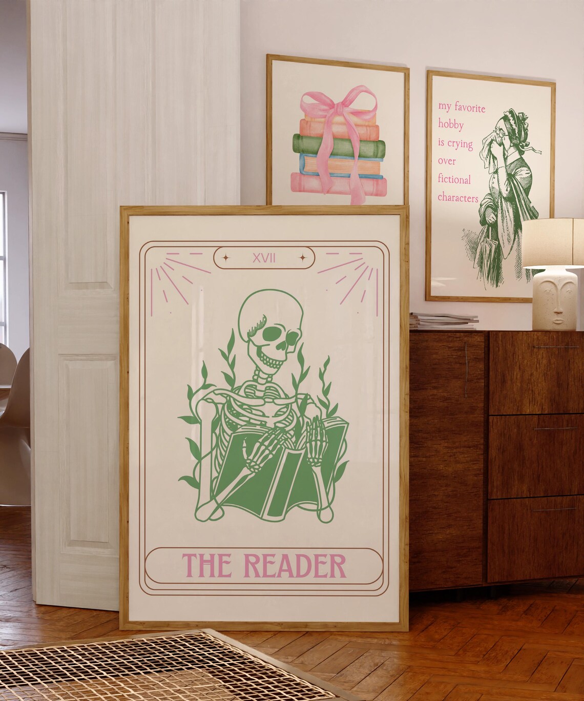 The Reader Tarot Card, Bookish Decor - Image 5