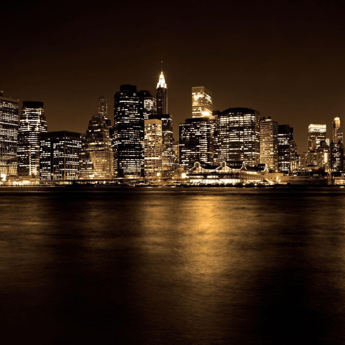 Lower Manhattan - Urban Cityscape Art Print - Image 2