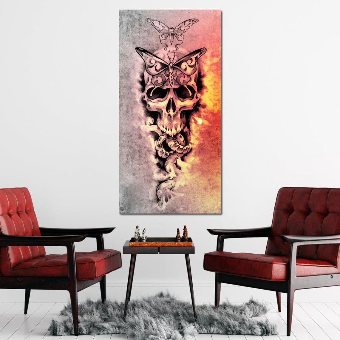 Skull Evolution - Gothic Art Print - Image 3
