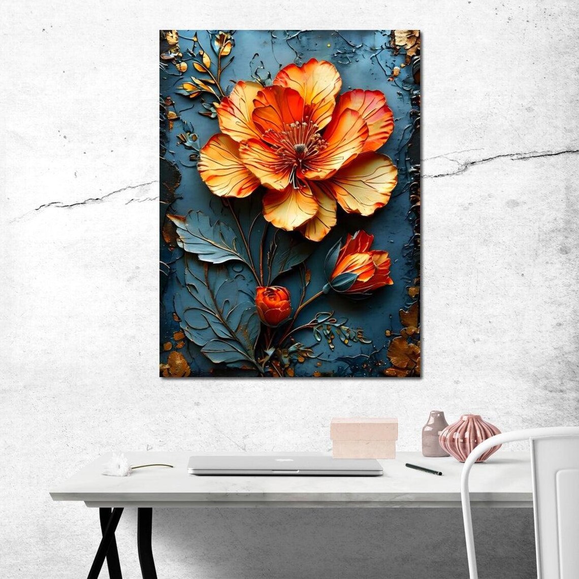 Summer Blossom - Botanical Floral Art Print - Image 2