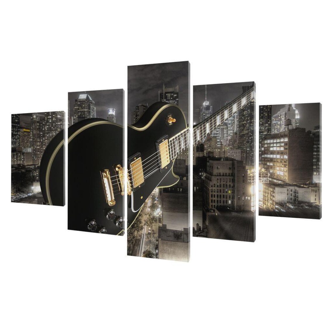 Guitar City Travel Poster - Image 3