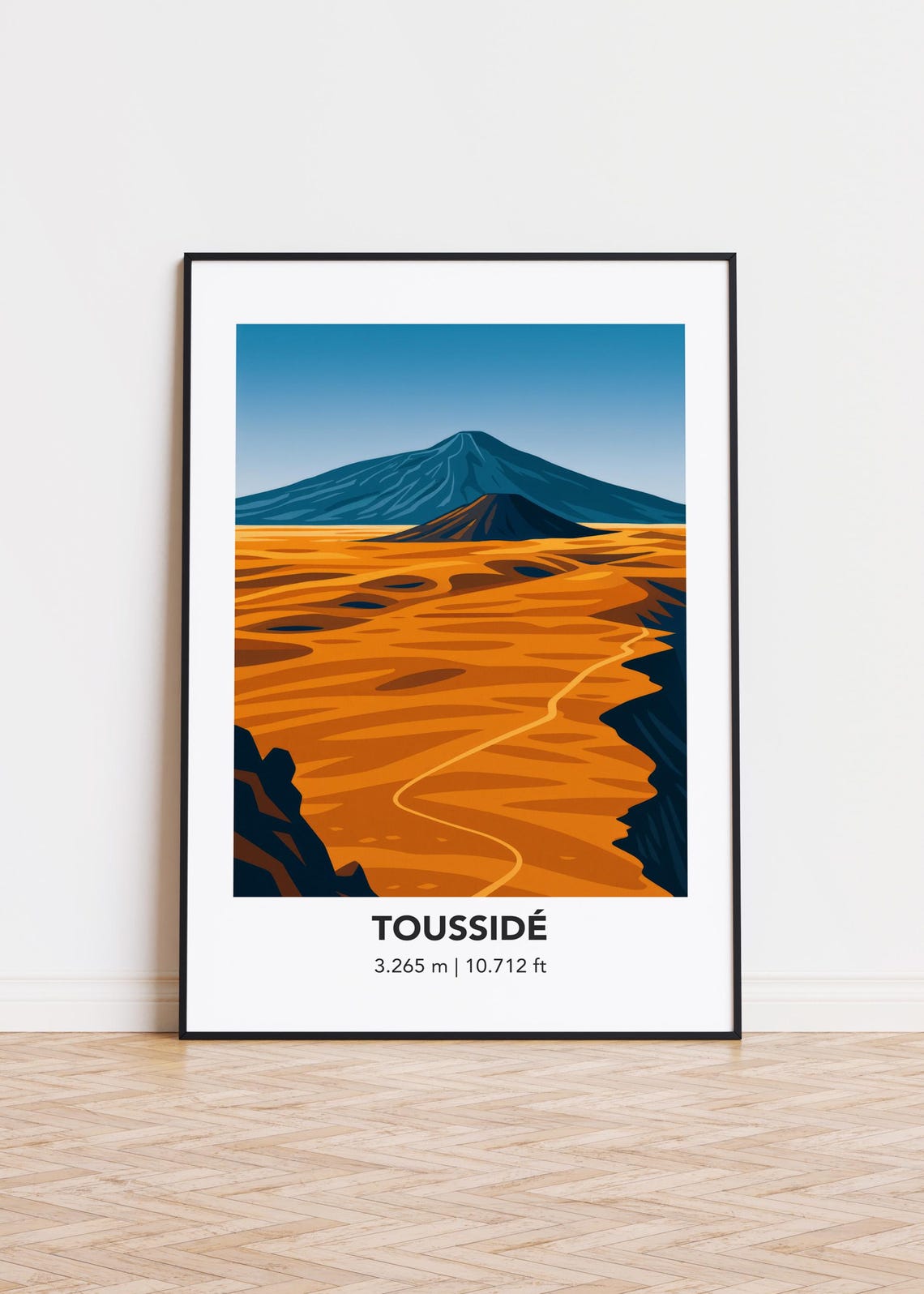 Toussid Mountain Poster Print