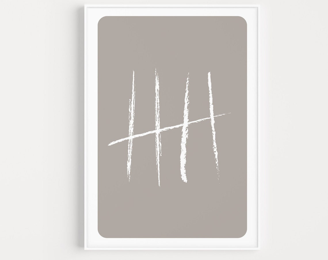 Wall Art Print Minimalist Abstract Decor Poster Modern Scandinavian Prints