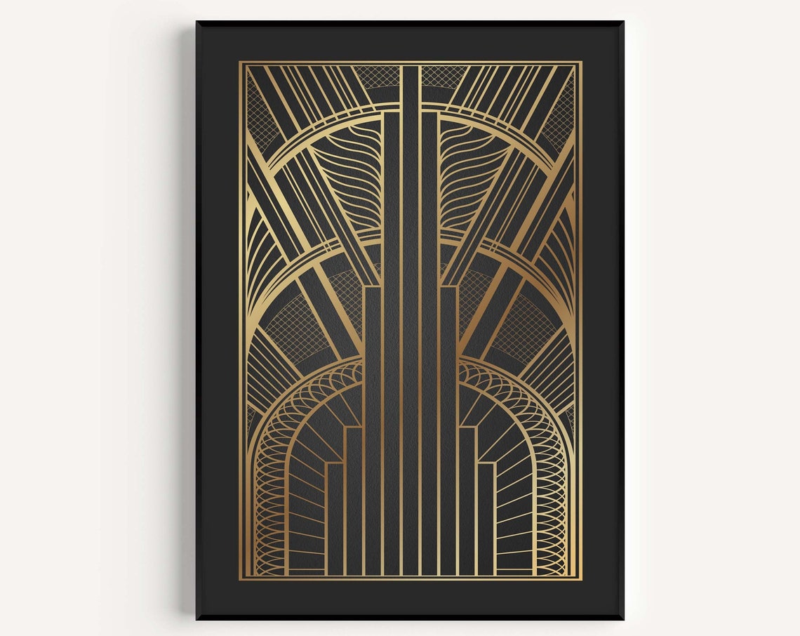 Art Deco Poster Print