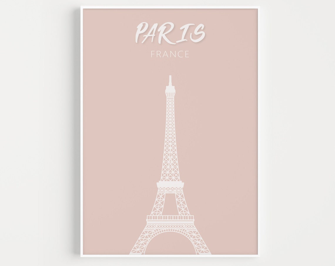 Paris Travel Poster Print