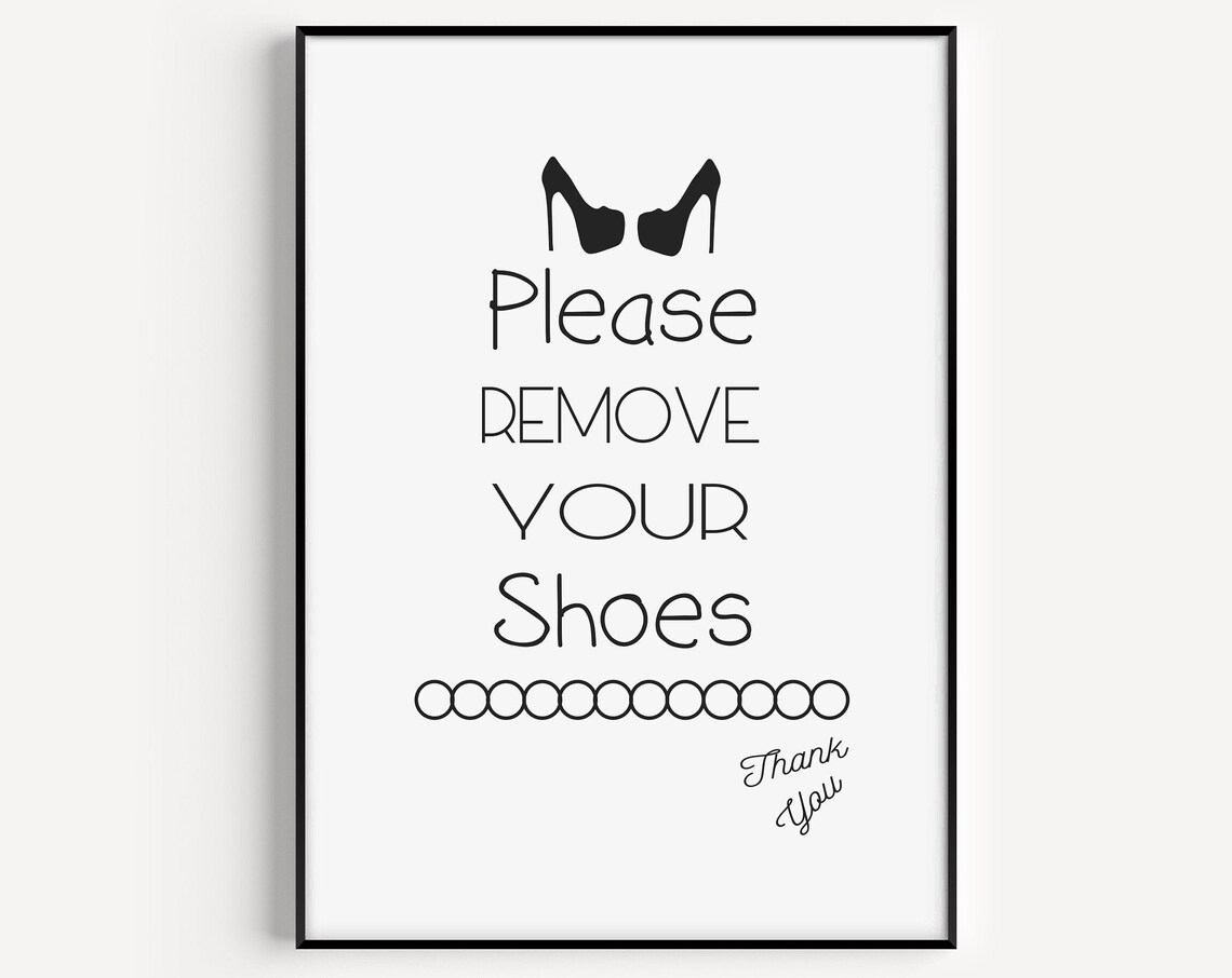 Black And White Typography Quote, Scandinavian Art Print