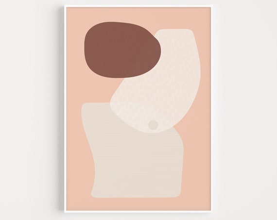 Wall Art Scandinavian Print Nordic Minimalist Fine Abstract