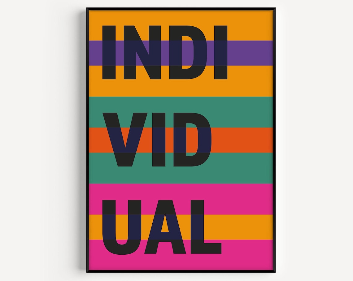 Mid Century Modern Scandinavian Minimalist Art Print